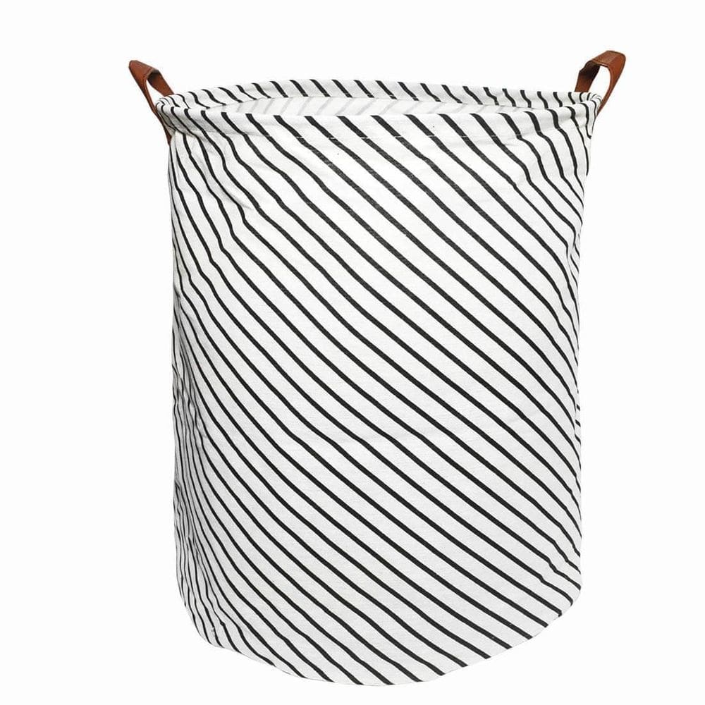 Cesto organizador roupa suja brinquedos dobrável 35x43 01