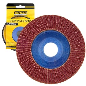 Disco Desbaste Lixa Flap Reto G40 4.1/2 Beltools