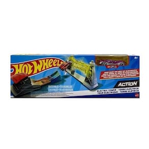 Pista de Acrobacias - Torre Eletrica - Hot Wheels Action MATTEL