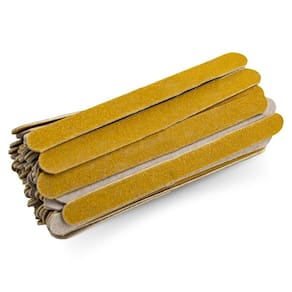 Lixa parda larga 10,5 cm grão 100/180, 88 unidades manicure