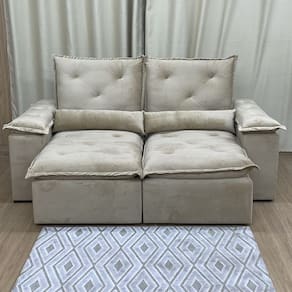 Sofá Reclinável Retrátil Confortavel Macio Athenas 2,00m