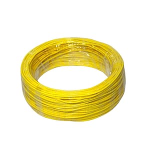 Cabo resistente 2,5mm - amarelo - 100 metros