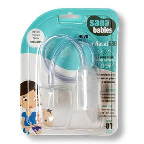 Aspirador sugador nasal sana babies g30 nacional bico macio