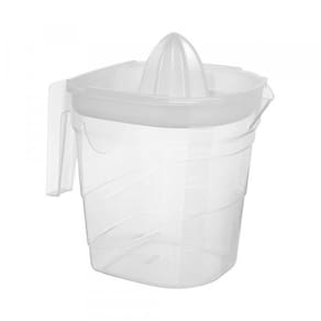 Jarra de suco com espremedor manual 1,2 litros transparente