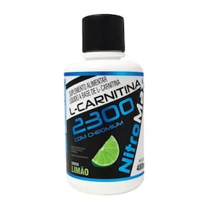 L-carnitina 2300 com chromium 480ml sabor limão