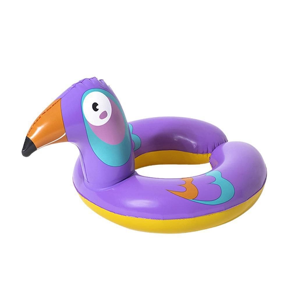 Boia circular inflavel com fenda 57x51cm