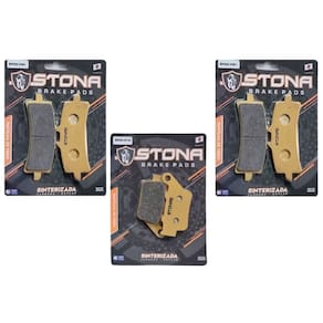 Kit Pastilha Freio Stona D/T Tiger 1200 GT 2022 em diante