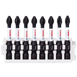 Bit Impact Control 50mm Phillips PH2 com 8 Peças - BOSCH