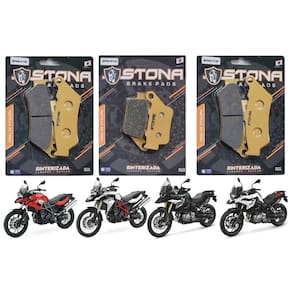 Kit Pastilha Freio Stona Sinterizada D+T F 800GS 2013 2014