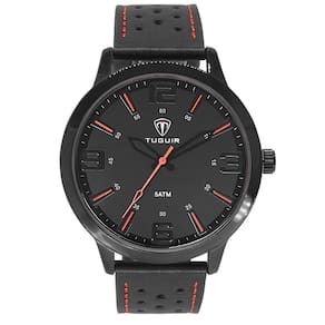 Relógio masculino tuguir analógico tg161 - vermelho e preto