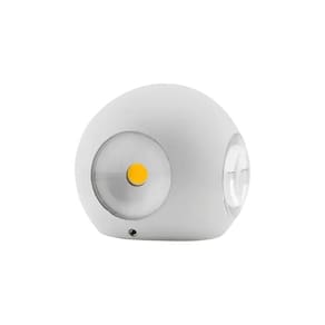 Arandela Parede Tetra Redondo Luz Indireta Para Muro Externo