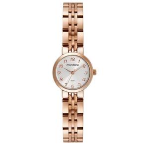 Relógio feminino mondaine clássico analógico 32391lpmvre3