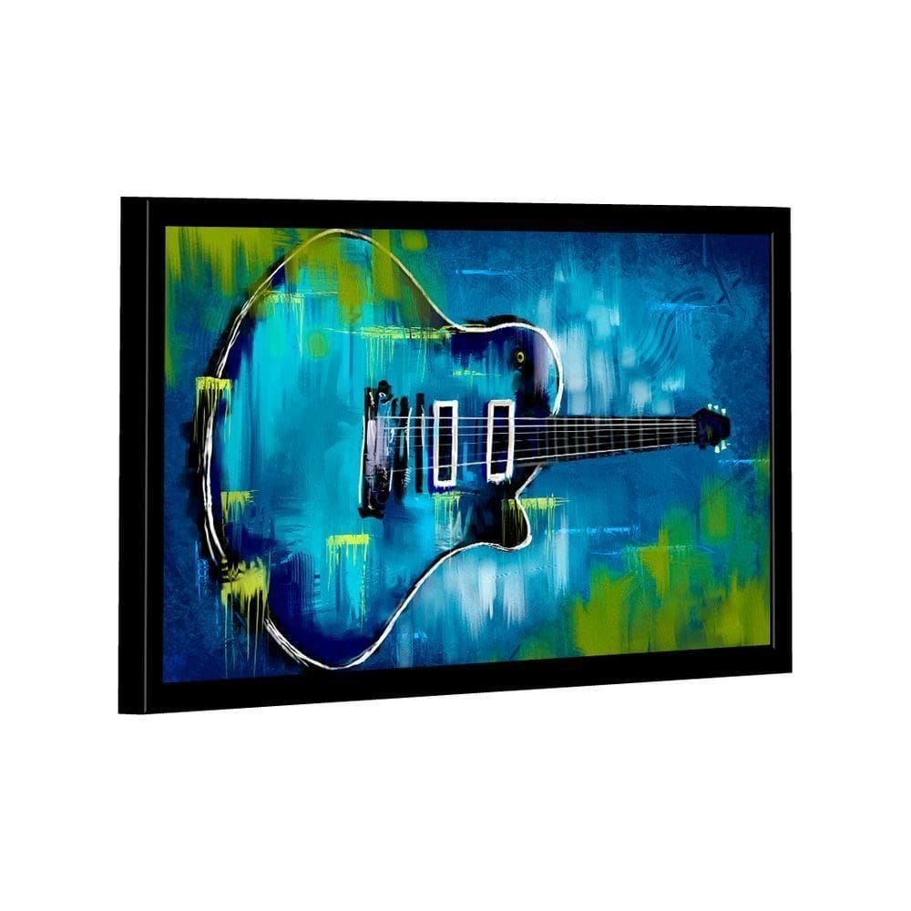 Quadro Blue Guitar -- Br Artes