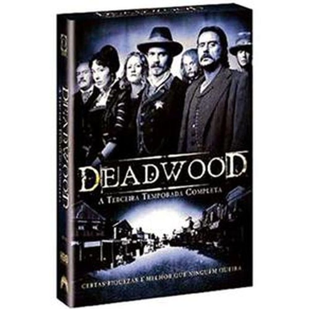 Dvd - deadwood: 3 temporada - 6 discos