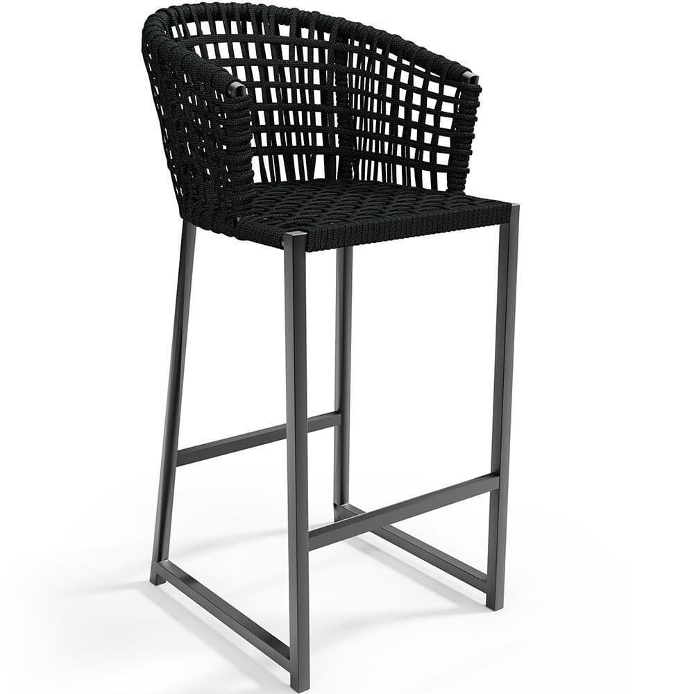 Banqueta Para Área Gourmet Cozinha Varanda D04 Preto