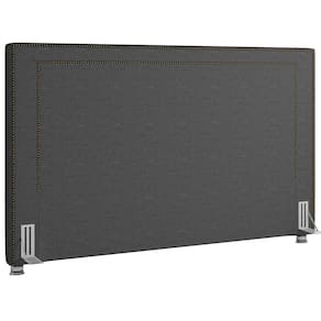Cabeceira Cama Box Casal Queen 160cm P05 Berlim Cinza Escuro