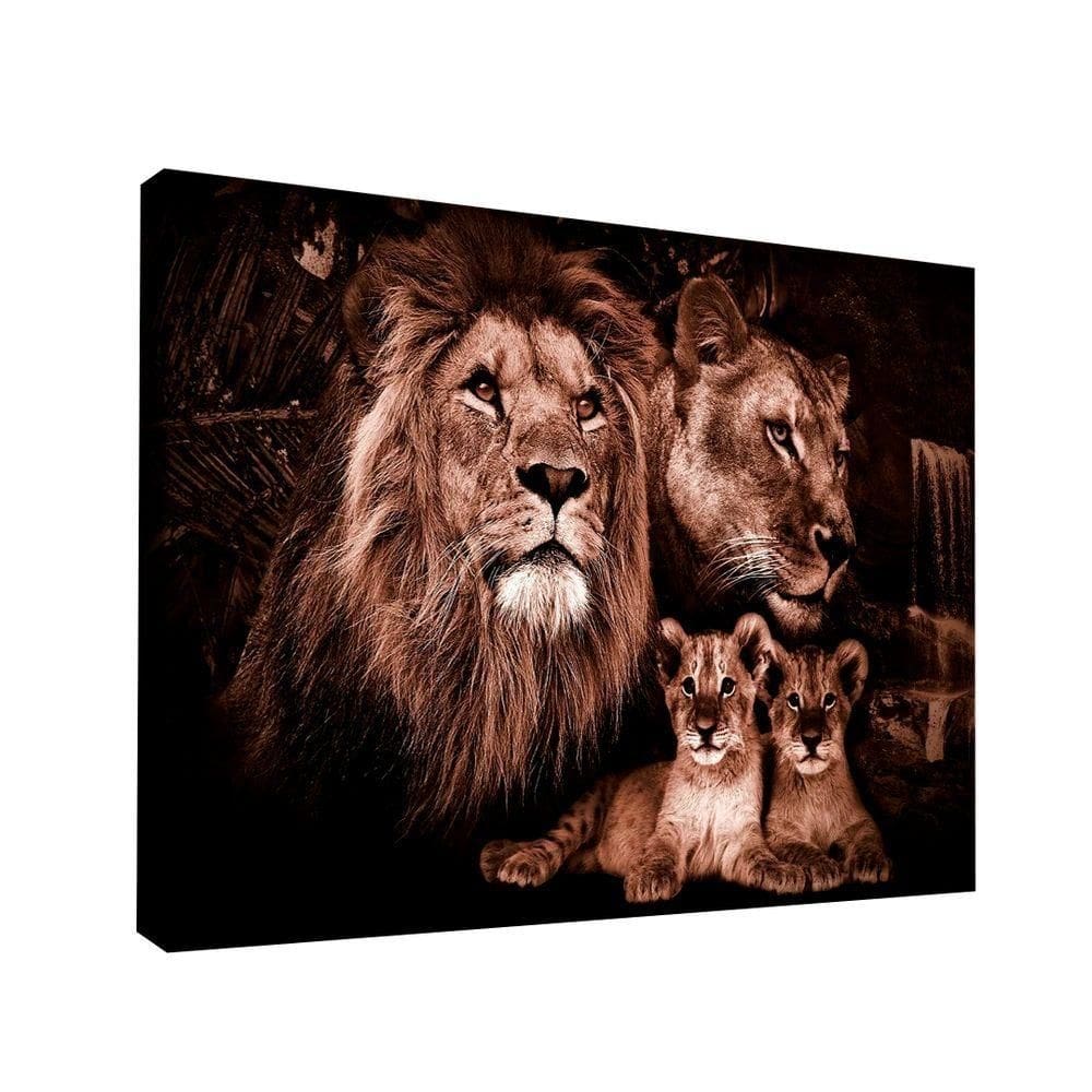 Quadro Família Unida -- Br Artes