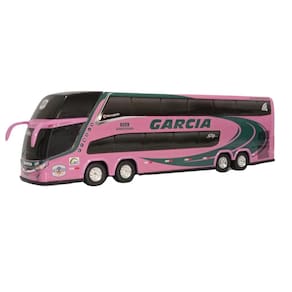Miniatura ônibus de brinquedo garcia rosa 1800 g7