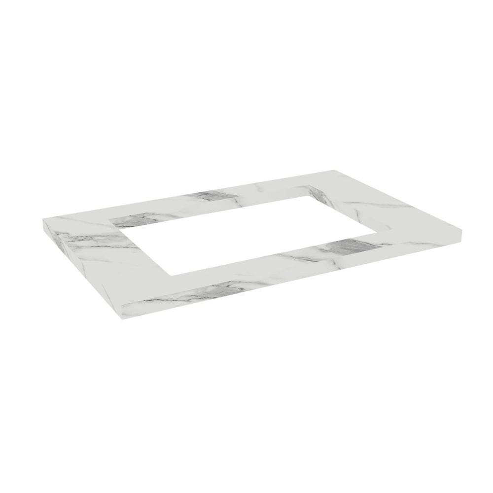 Tampo Cozinha 80cm Flórida Calacatta