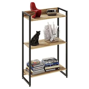 Estante Livreiro Multiuso Dynamica Industrial 60cm 3 Prateleiras C08 Carvalho