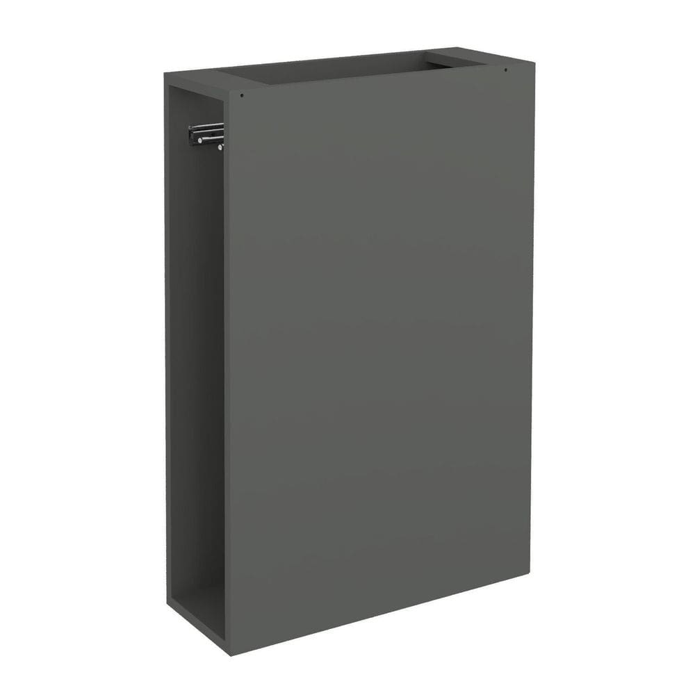Balcão Toalheiro 18,5cm Cozinha Flórida Grafite