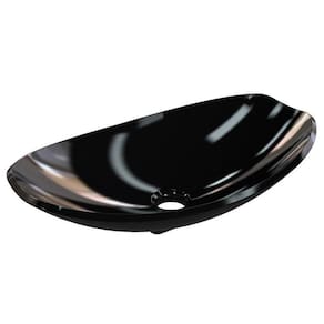 Cuba Pia De Apoio Para Banheiro Canoa Luxo 45 C08 Preto