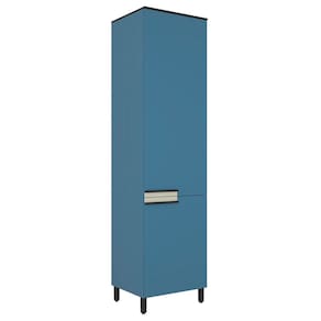 Paneleiro 60cm 2 Portas Cozinha Flórida Azul Órion