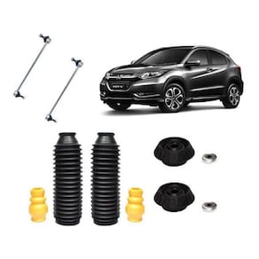 Kit coxim batente bieleta dianteira honda hrv 2016 2017 2018