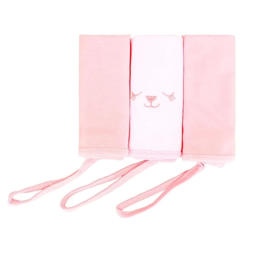 TOALHA BOQUINHA BUBLIM BABY C/3 UNIDADES 30CM x 35CM ESTAMPADA