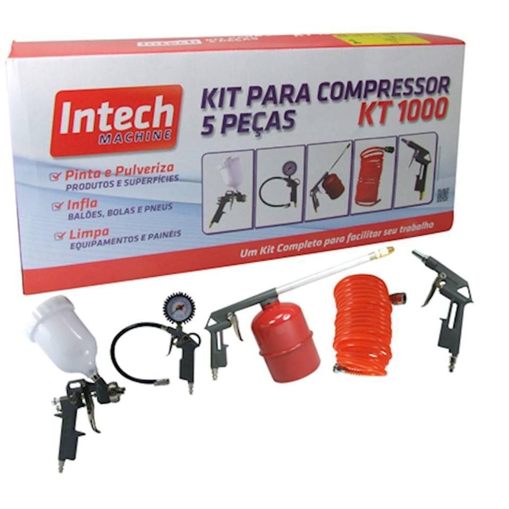 Kit pintura 5 pc intech machine