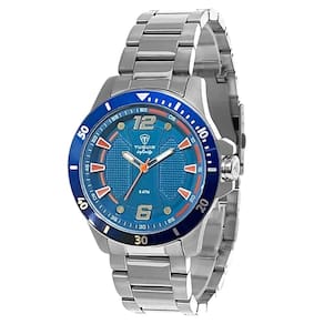 Relógio Tuguir Masculino Ref: 9166a Tgi37001 Casual Aço Prateado