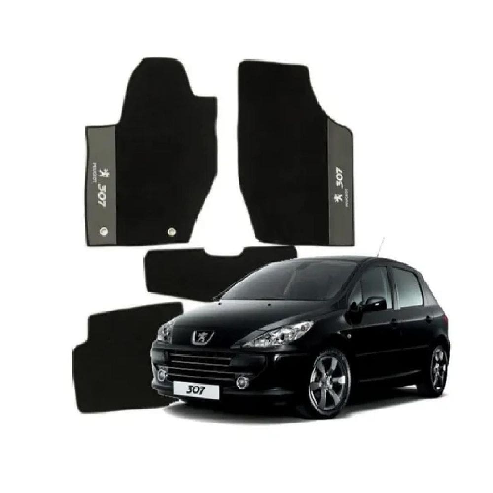 Tapete peugeot 307 borracha pvc