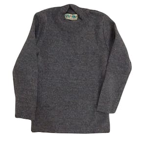 Blusa lã básica ux gola alta Vira Mexe