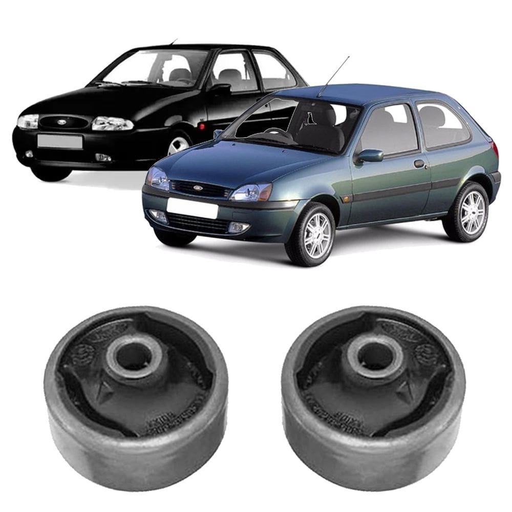Kit 2 borracha balança dianteira ford fiesta 1996 1997 1998