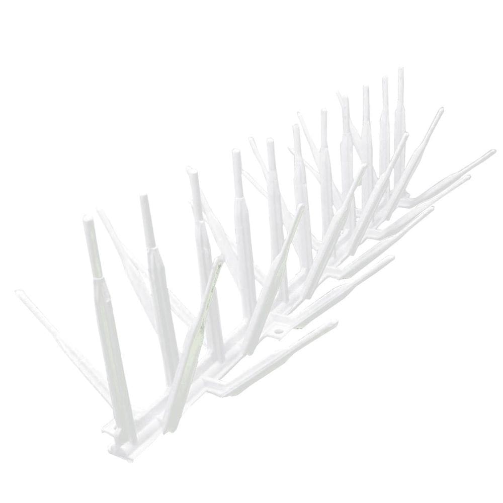 Kit 150 espículas  inibe aves branca 50 m