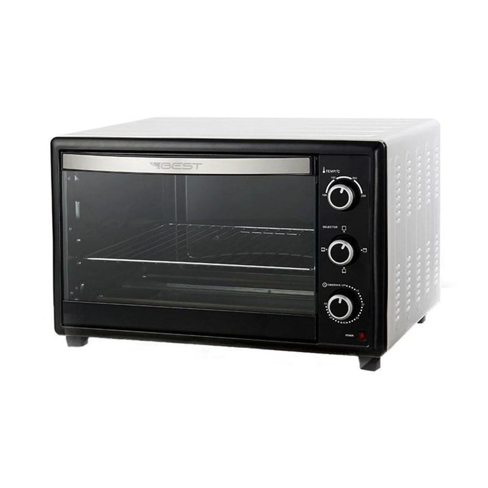 Forno elétrico 66 litros preto/branco 127v - best preto