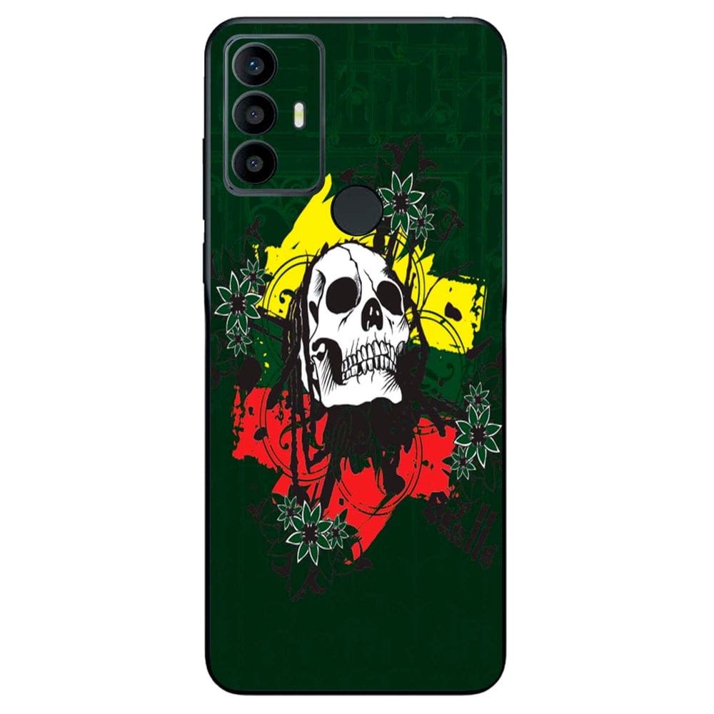 Capa Adesivo Skin024 Verso Para TCL 30 SE (2022)
