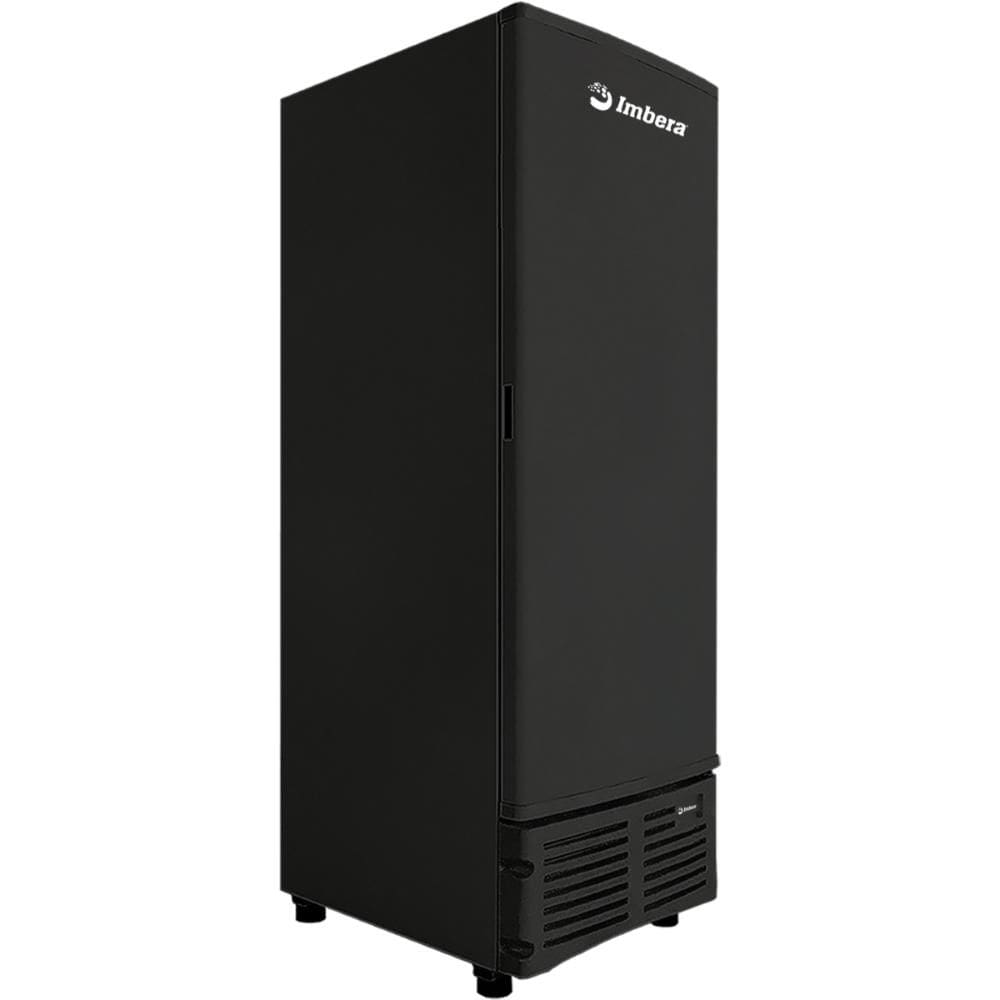 Freezer Conservador E Refrigerador Vertical Full Black Porta Cega 561 Litros Tripla Ação Imbera