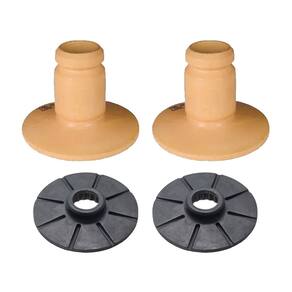 Kit batente + calço de mola traseiro gm astra 2009 2010 2011