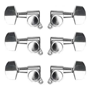 Tarraxa blindada para violão aço guitarra 3+3 custom sound