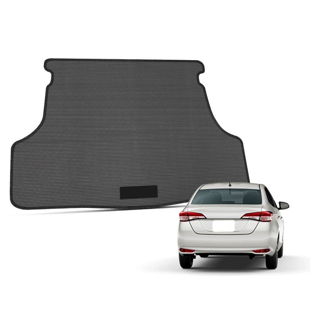 Tapete Porta Malas para Yaris Sedan 2018 a 2024 Borracha Pvc