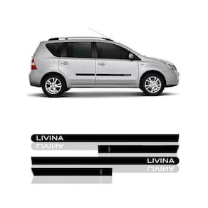 Jogo friso lateral livina 4 portas - 4 peças