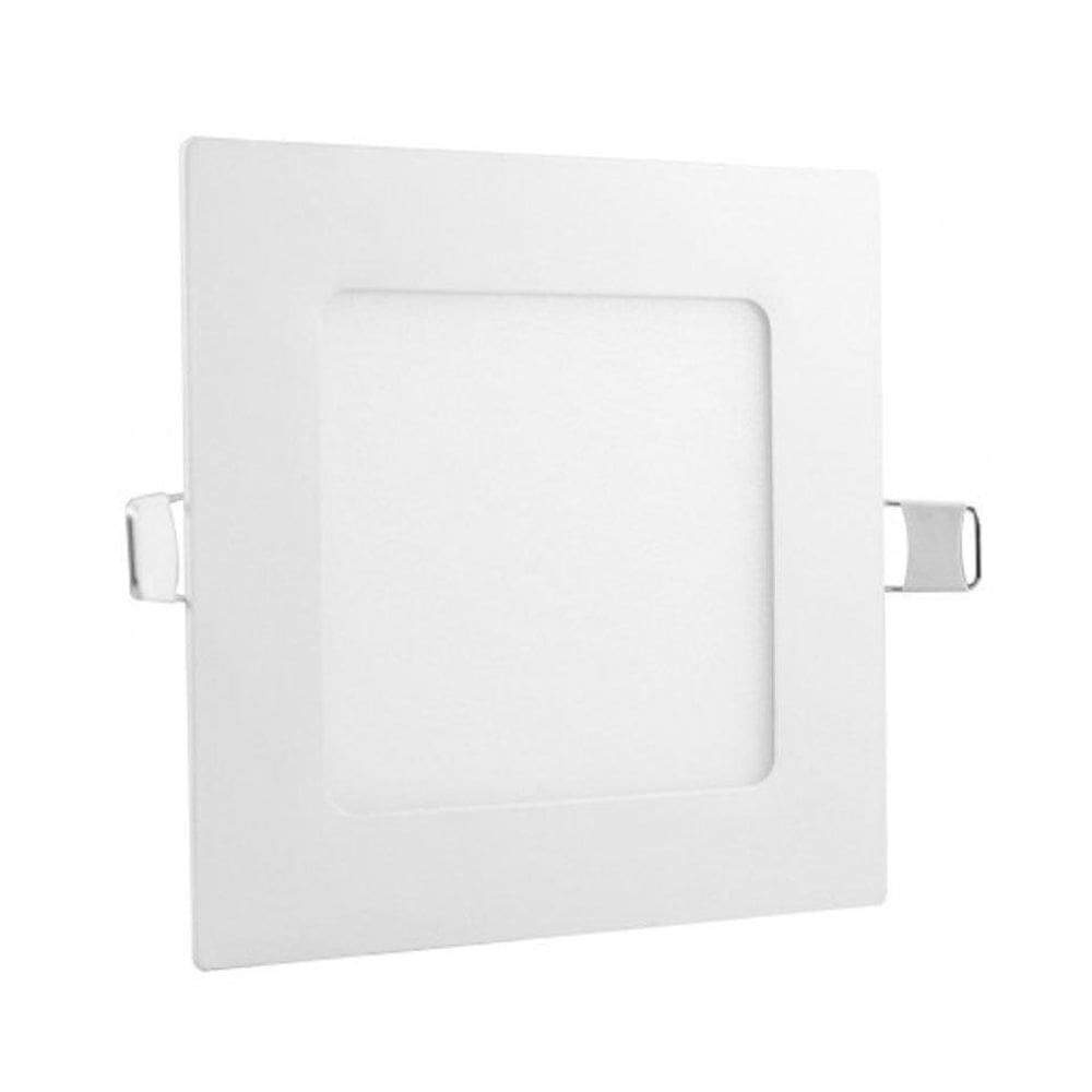 Plafon led embutir quadrado 12w 4100k