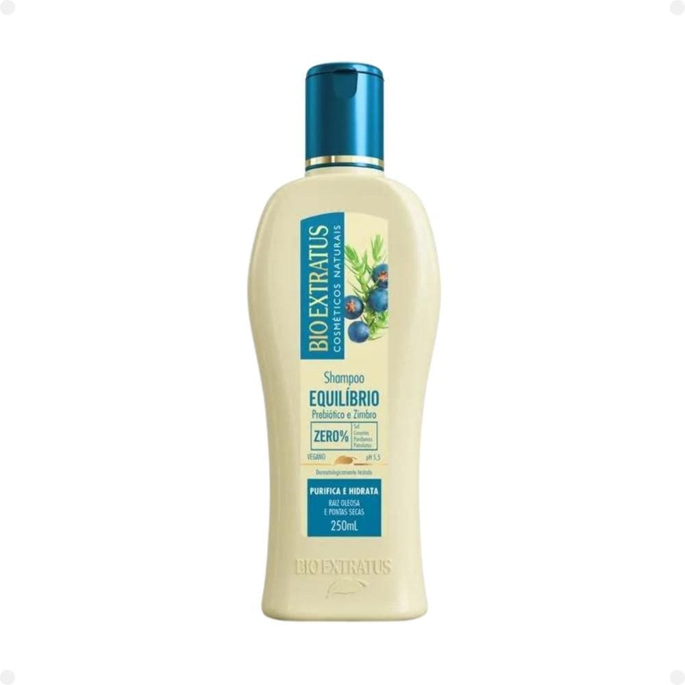 Shampoo Equilíbrio Bio Extratus Purifica e Hidrata 250ml