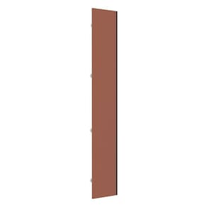 Porta Closet Para Roupeiro De Canto Reto Inox Gaia
