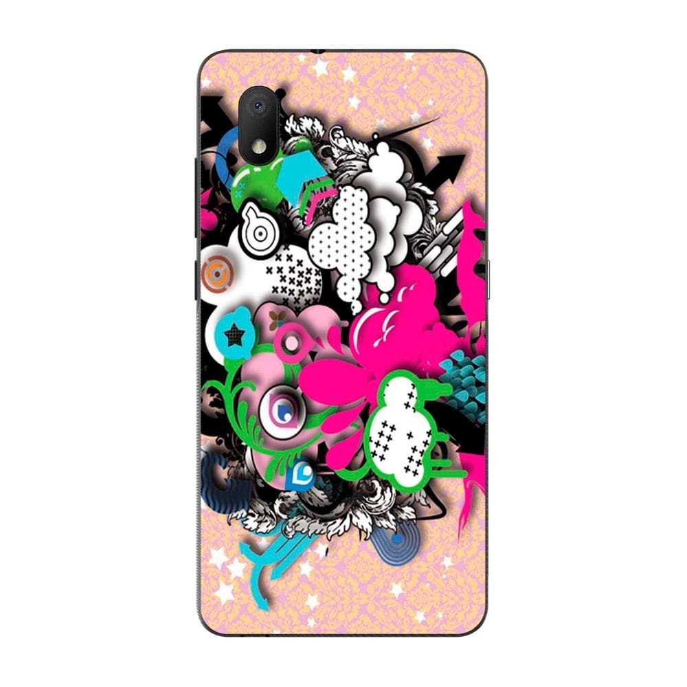 Capa Adesivo Skin104 Verso Para TCL L7 (2020)