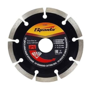 Disco de corte segmentado 115x22,2mm 7310555 - mtx