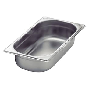 Cuba Tramontina Gn 1/3 Em Aço Inox Sem Alças Profundidade 40 Mm - Aço 304 Tramontina