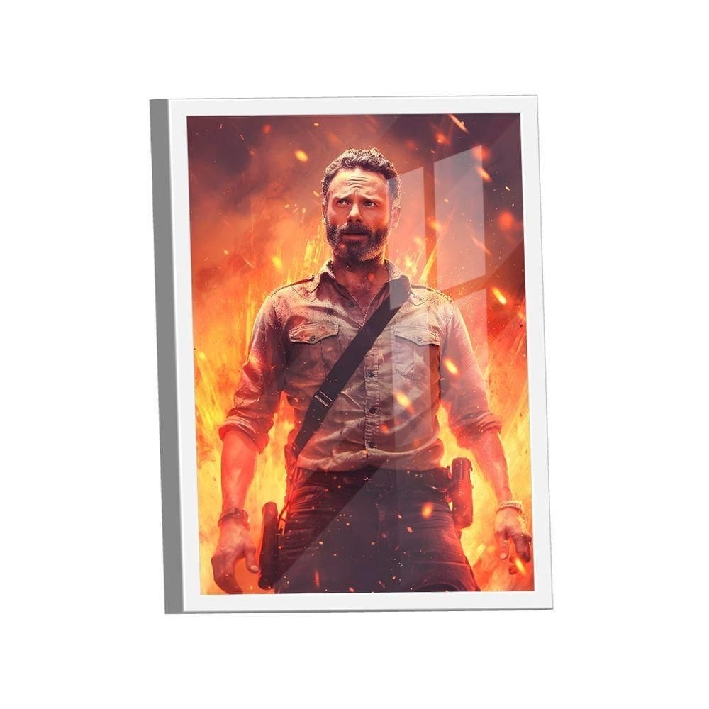 Quadro Rick Grimes Br Artes