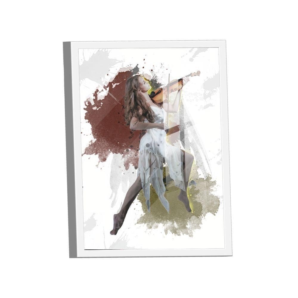 Quadro Violinista -- Br Artes